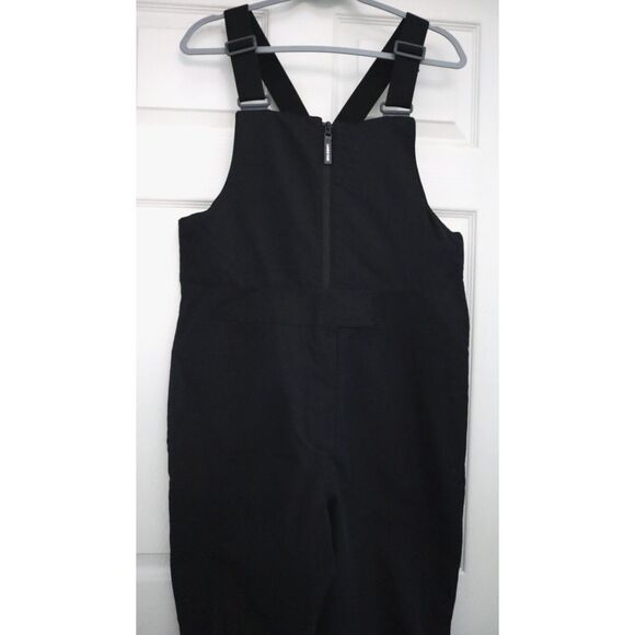 Lands' End Women's Sz M Black Expedition Waterproof Insulated Snow Bibs - Picture 6 of 16